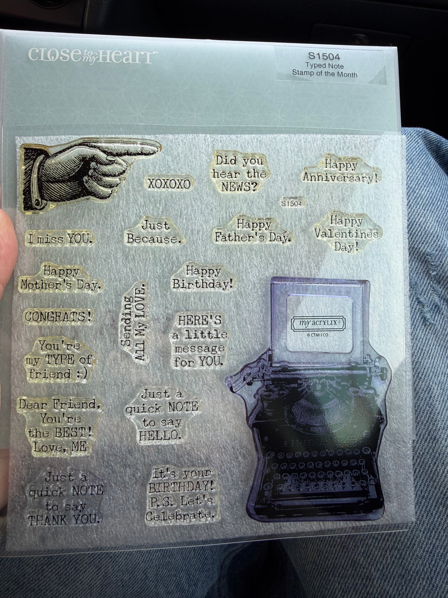 Close to My Heart Stamp Sets - sold Individually