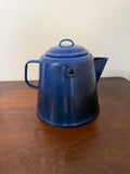 Vintage Blue Enamel Boiler 1 gallon - Will Get Handle