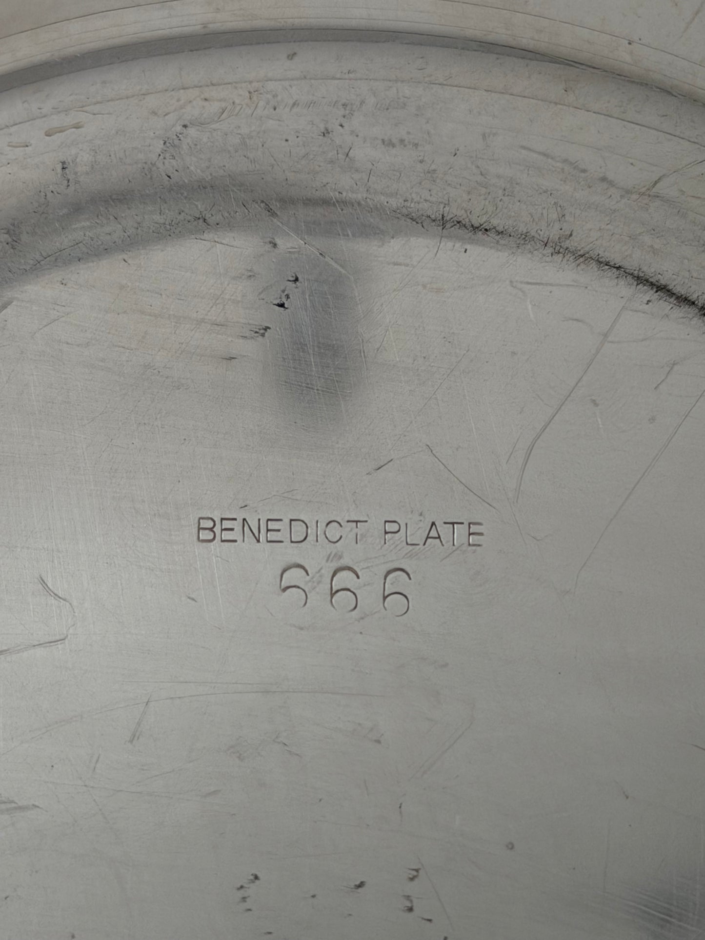 Benedict silver plate style 66