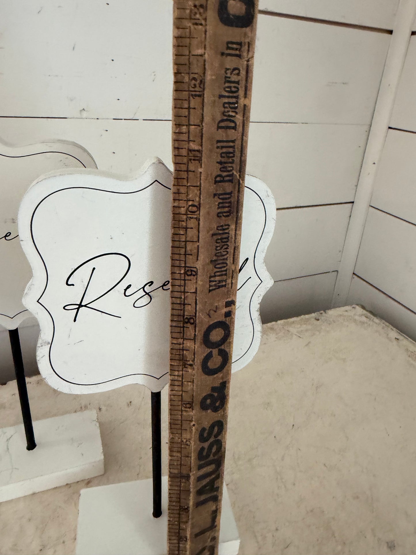 Stand-up signs sold individually will get a makeover