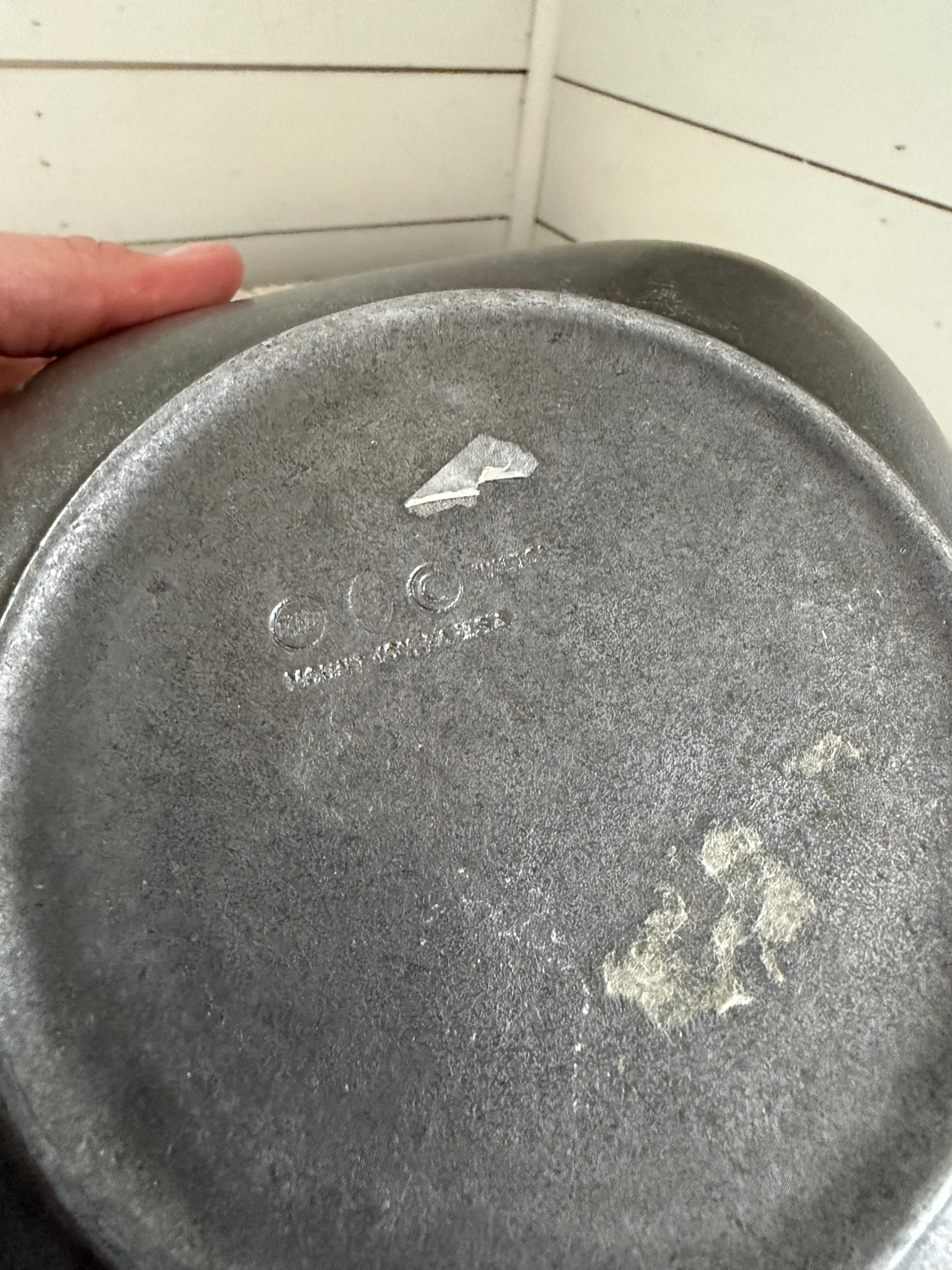 Vintage Wilton-Columbia, PA Pewter Square Bowl