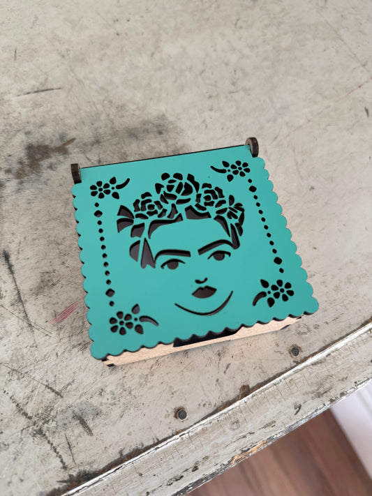 Frida Kahlo note pad holder