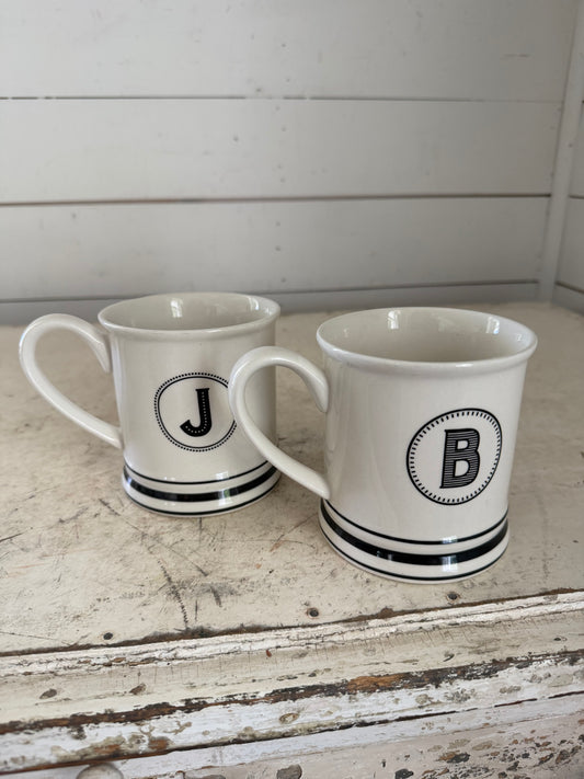 J & B mug sold individually