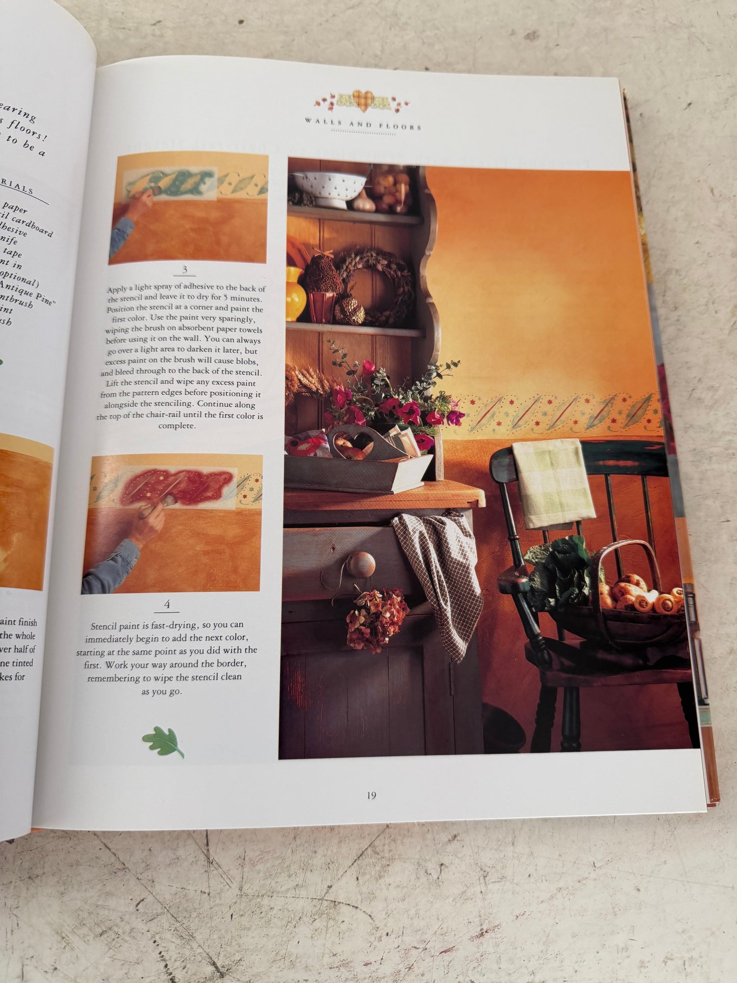 Glorious Country Foods Crafts Decorating Book Hardcover
