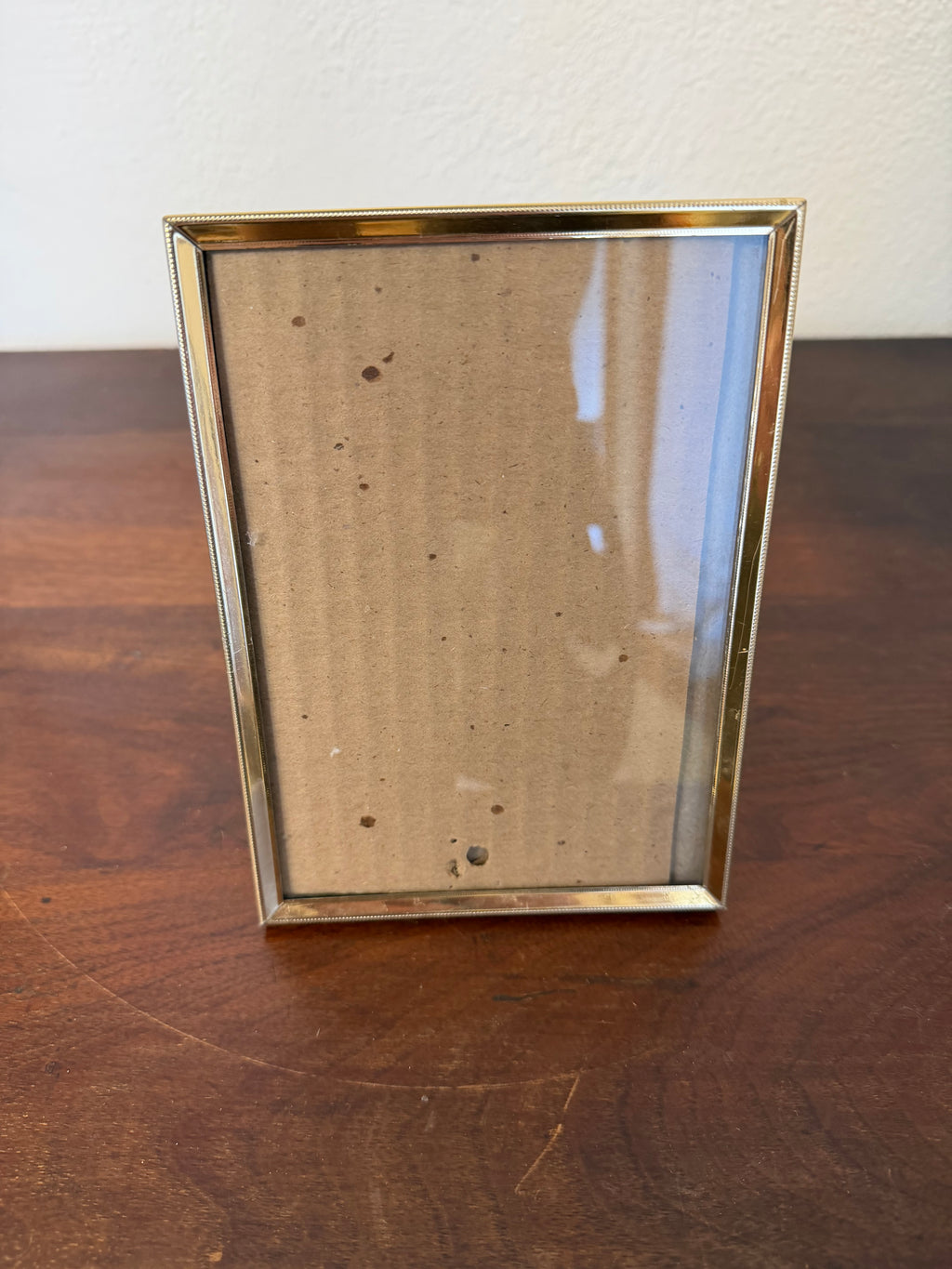 Vintage 5 x 7 brass frame will get print