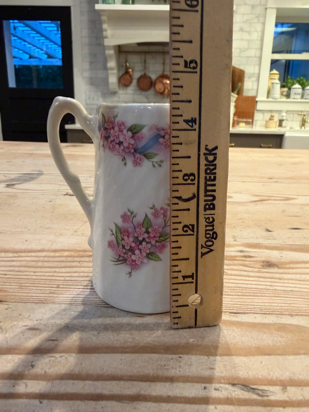 Forget me, not vintage creamer