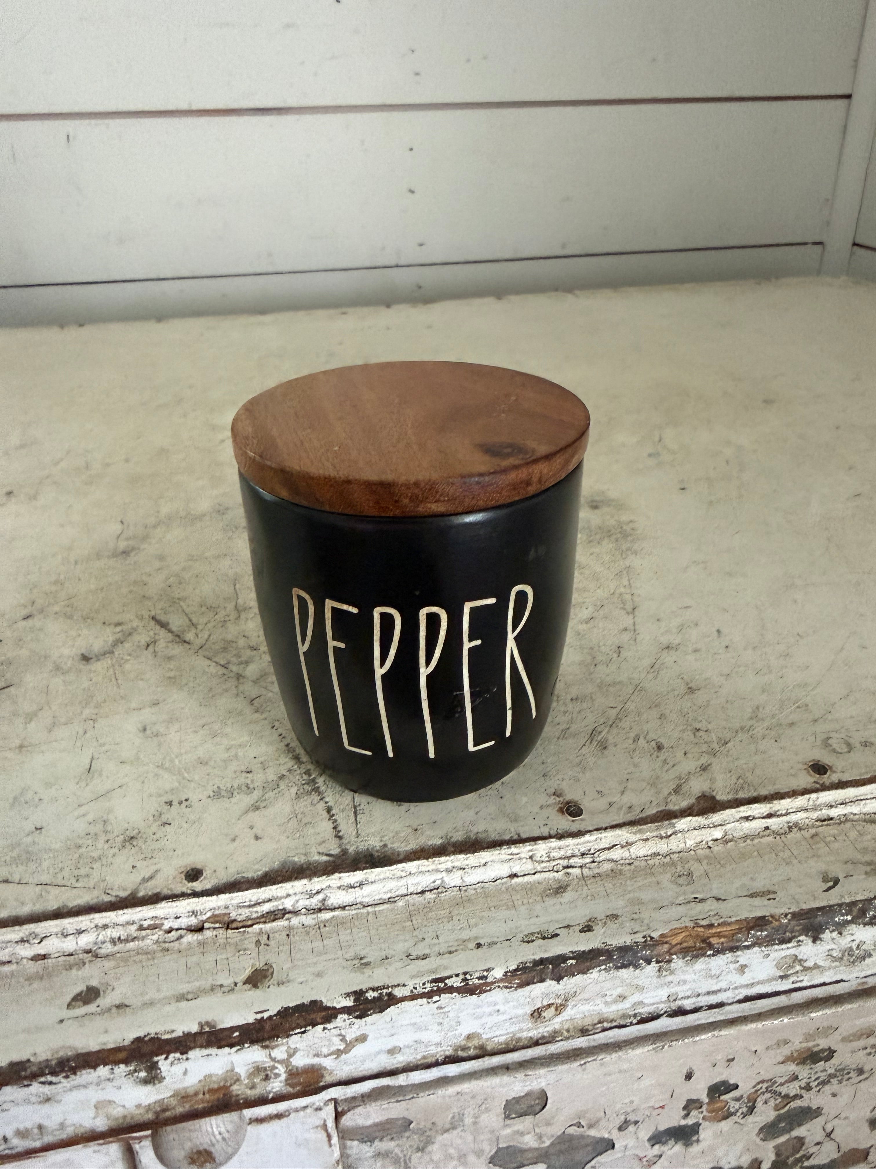 Rae Dunn Pepper Cellar