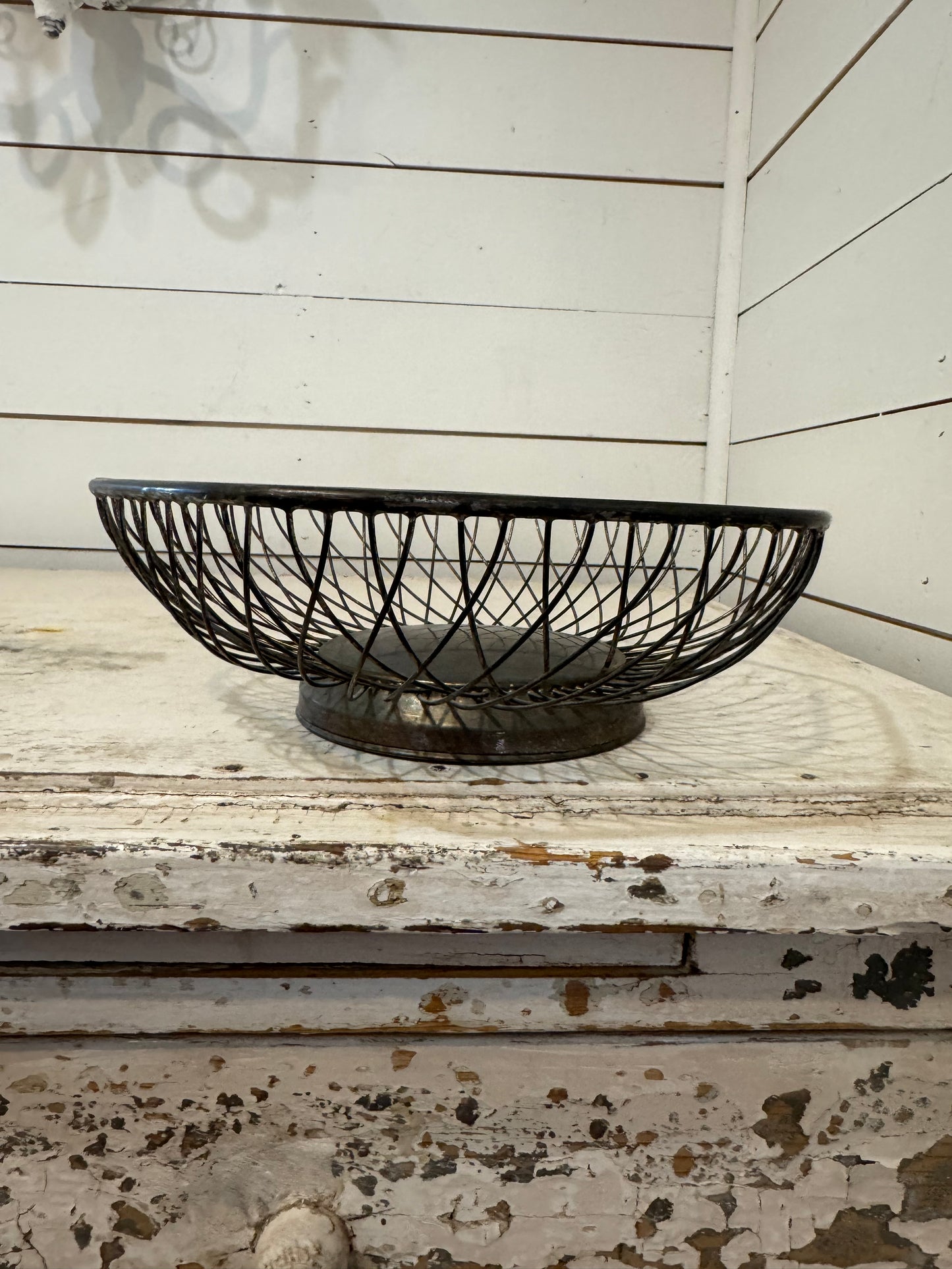 Silverplate Wire Basket