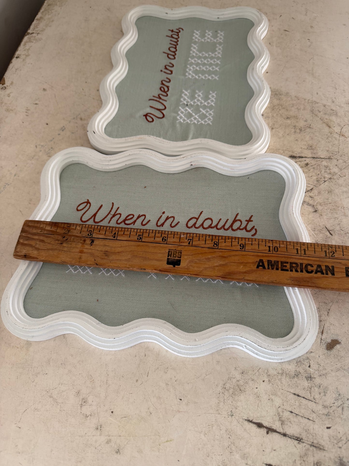 Wavy Frame Will Get Makeover - Sold Individually