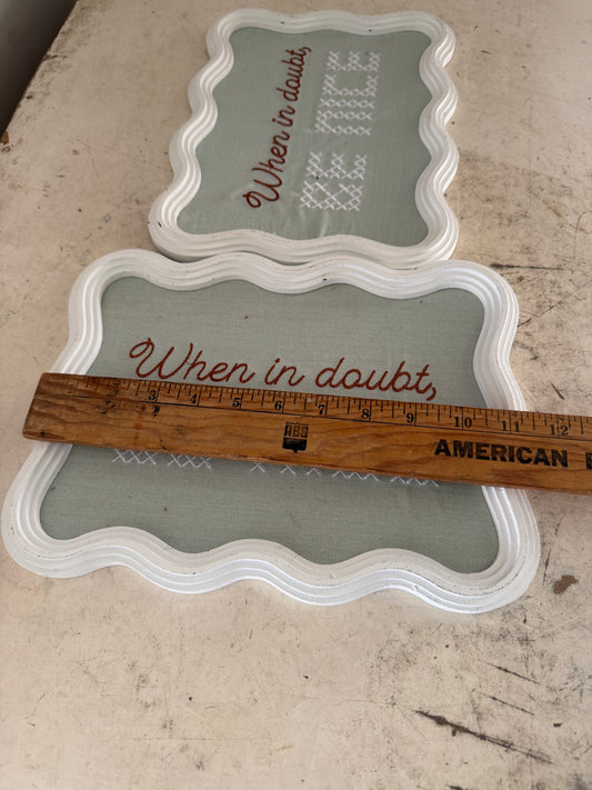 Wavy Frame Will Get Makeover - Sold Individually