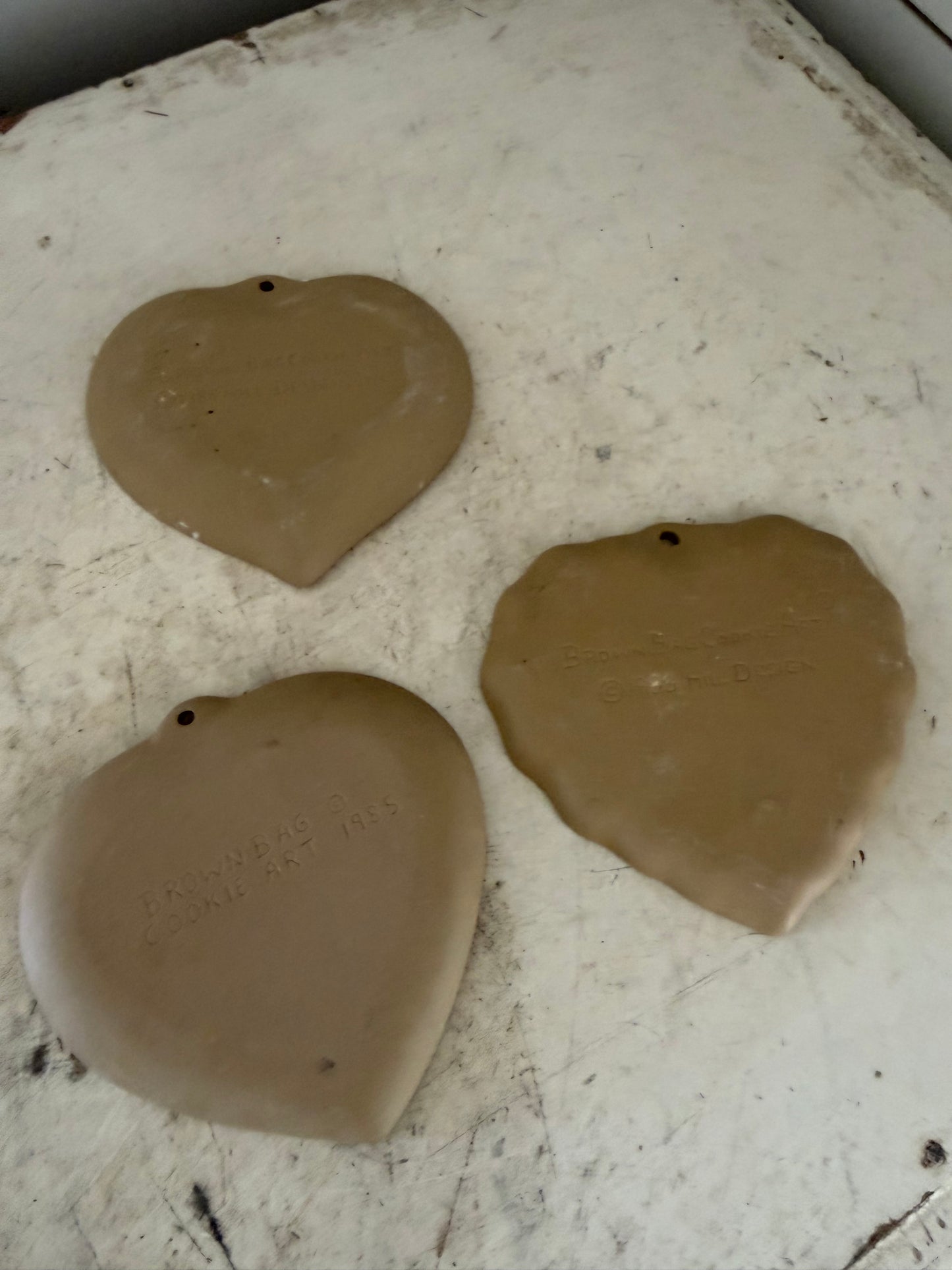 Brown Bag cookie Arts set of three moulds