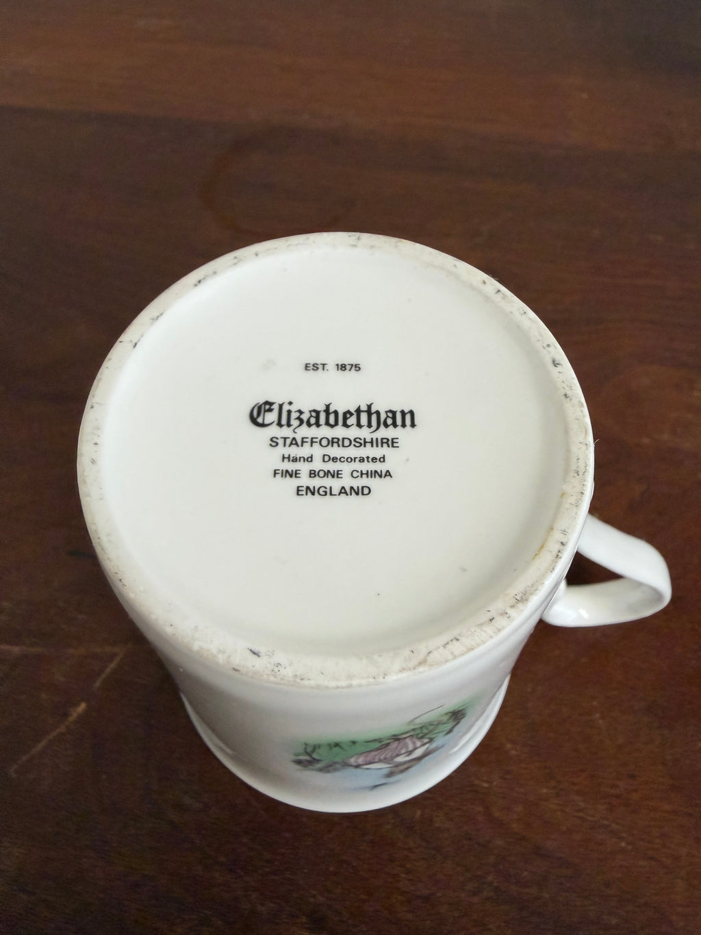Elizabethan Mr. Mouse Fine Bone China Mug Made in England
