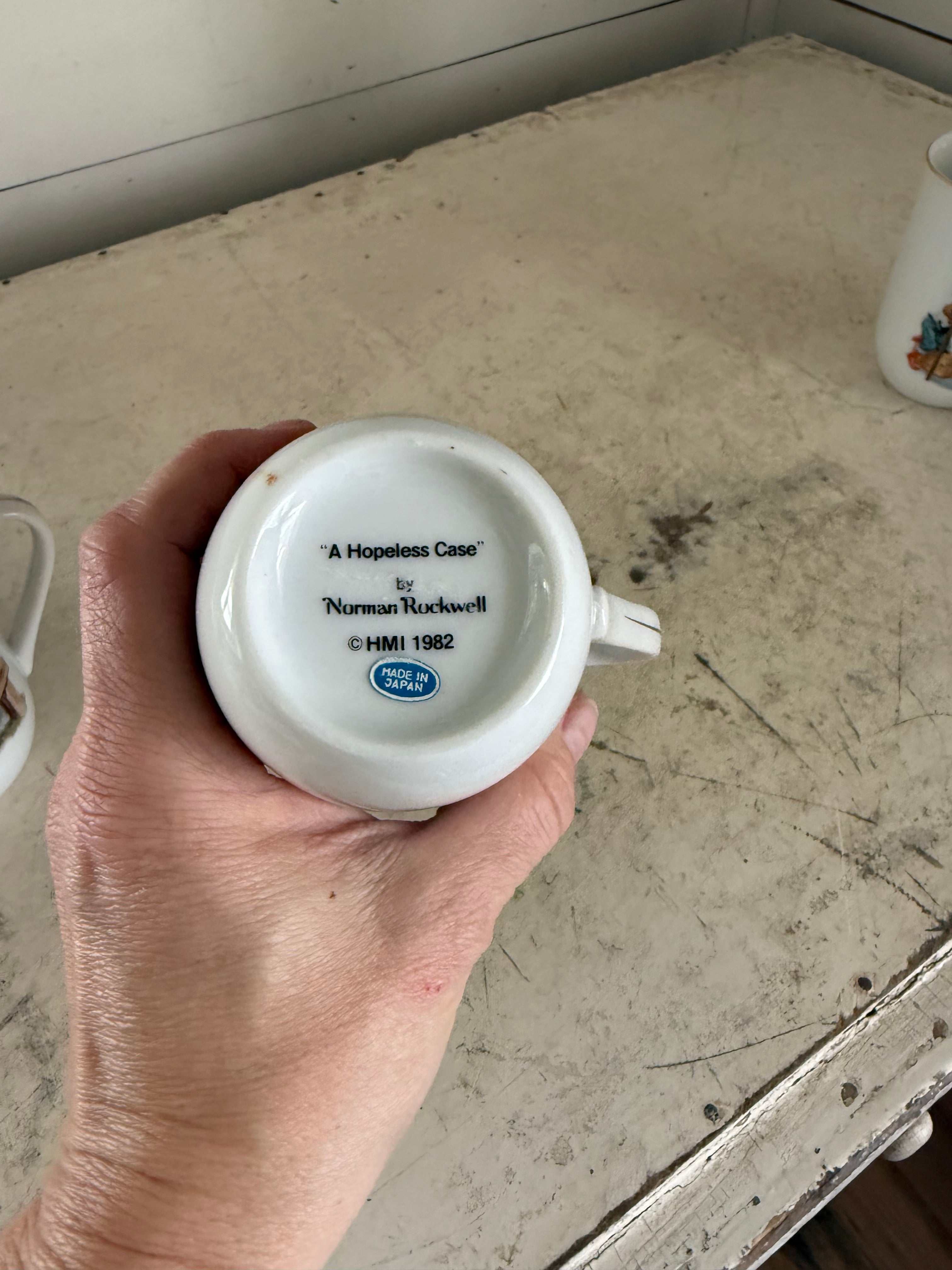 Norman Rockwell Collectible Mugs
