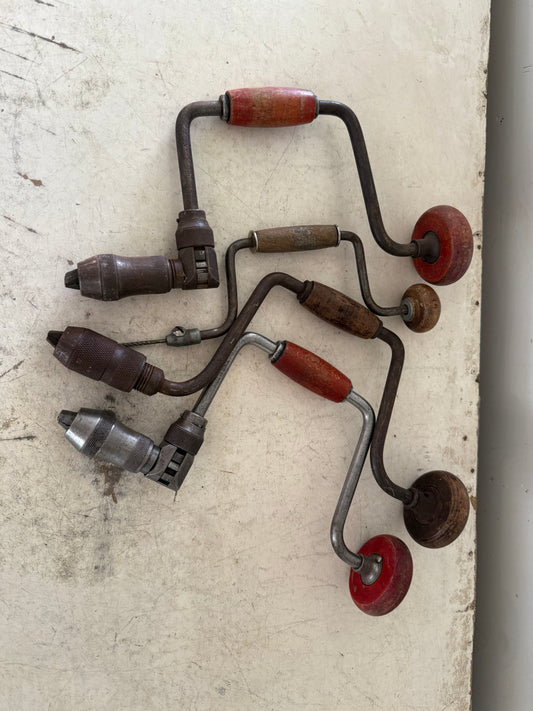 Vintage Brace & Bits sold individually