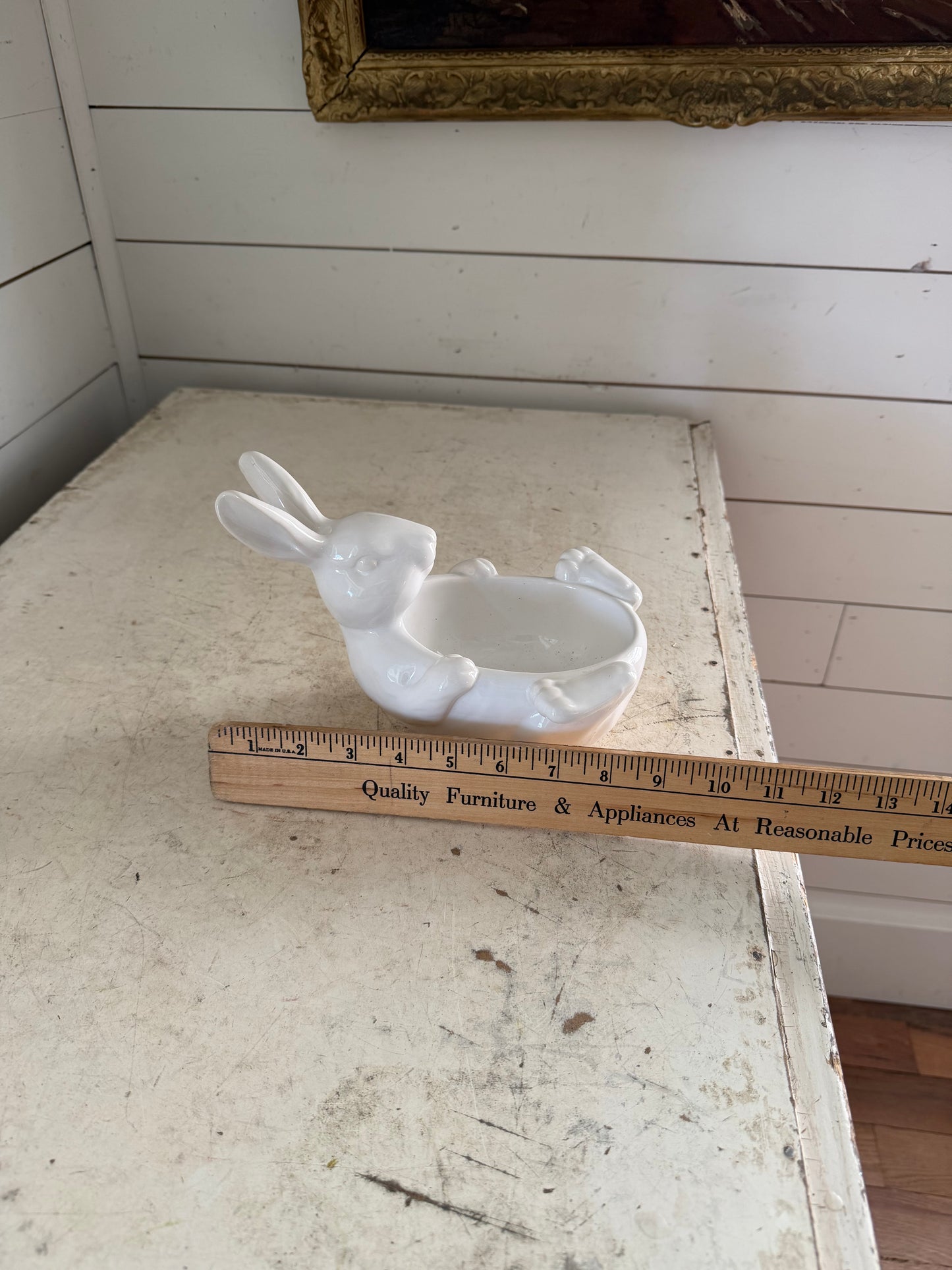 Pottery Barn Bunny Belly Bowl Candy Dish