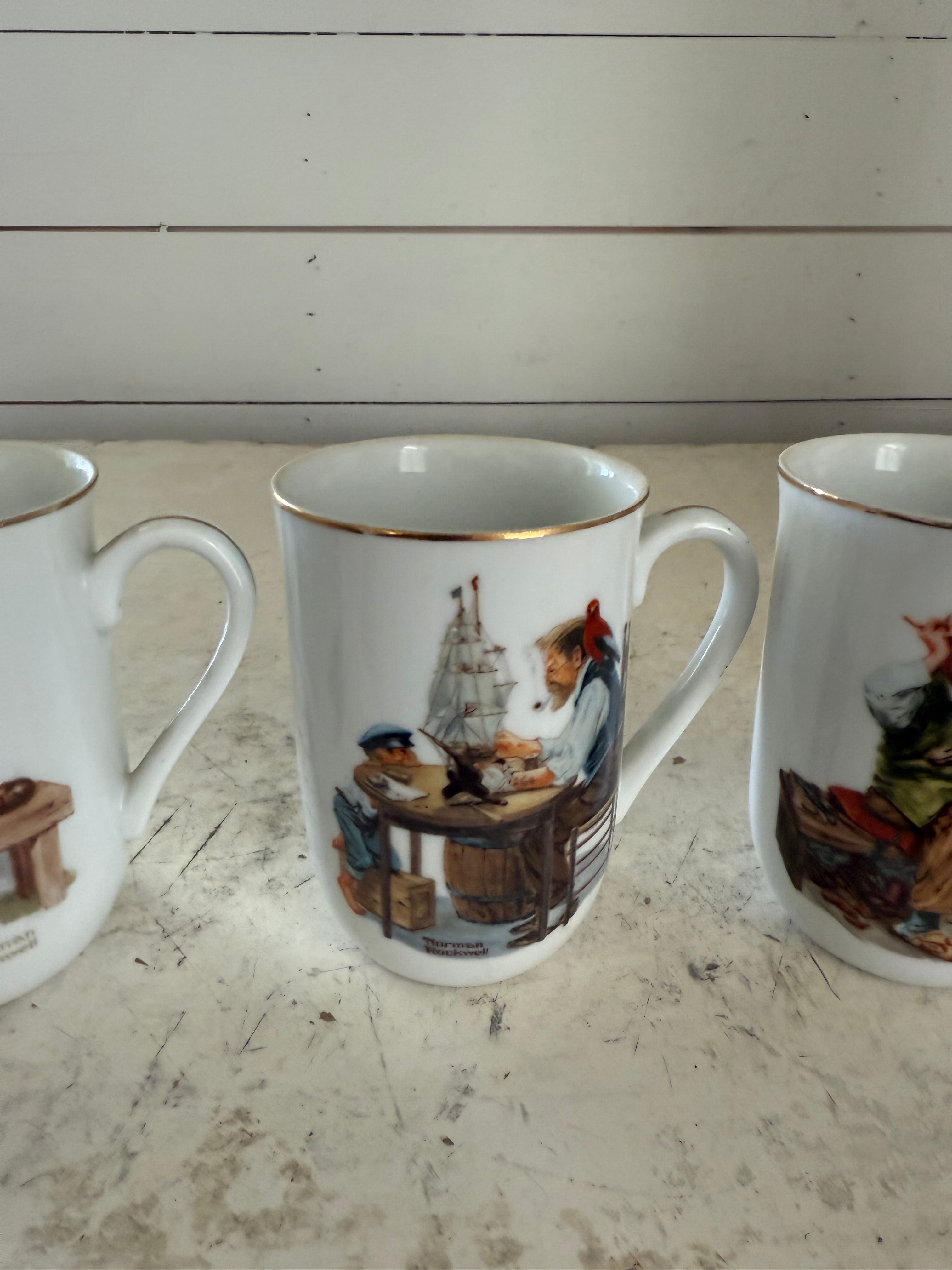 Norman Rockwell Mug sold individually
