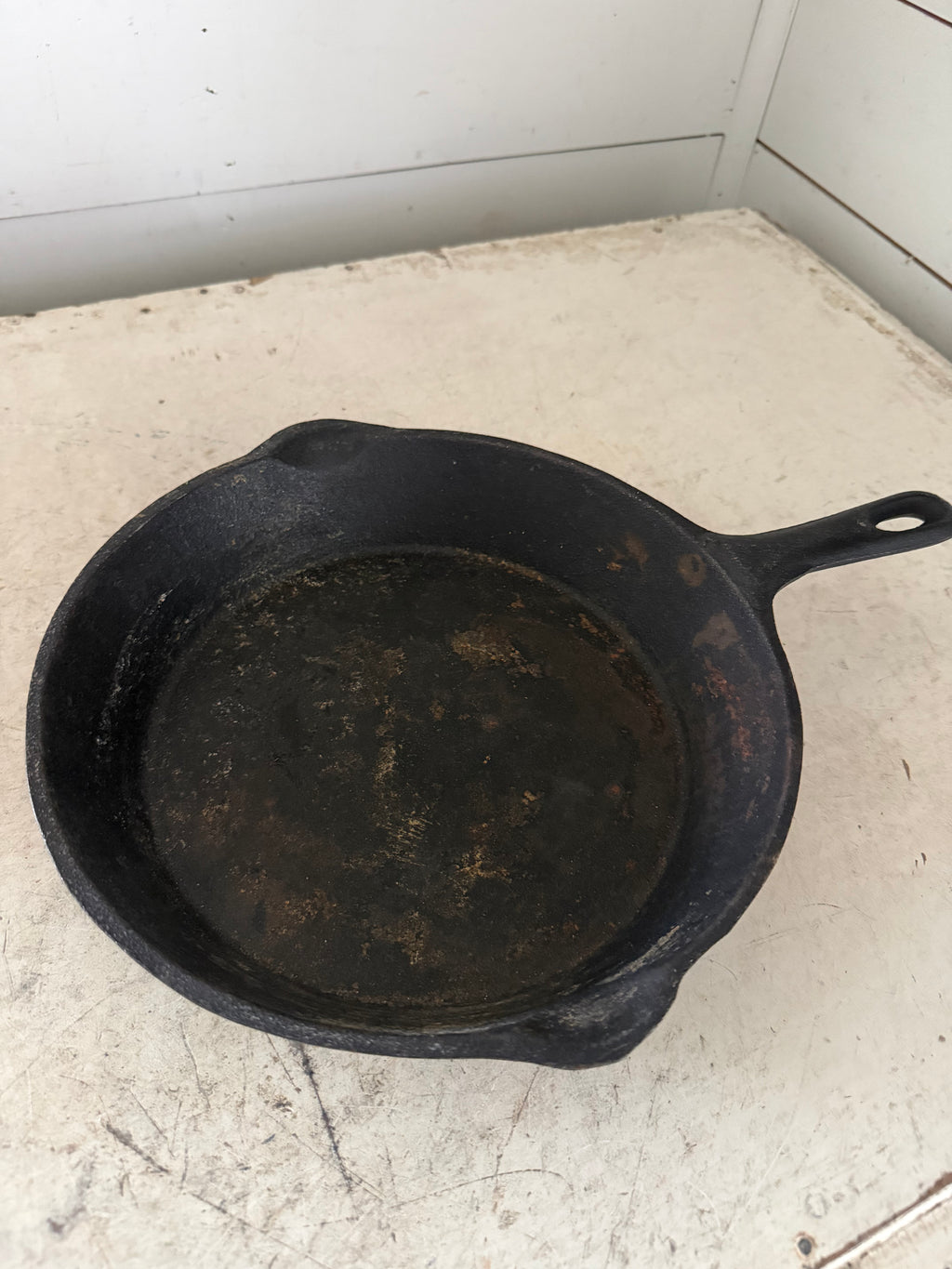 Cast-iron pan will get reconditioned