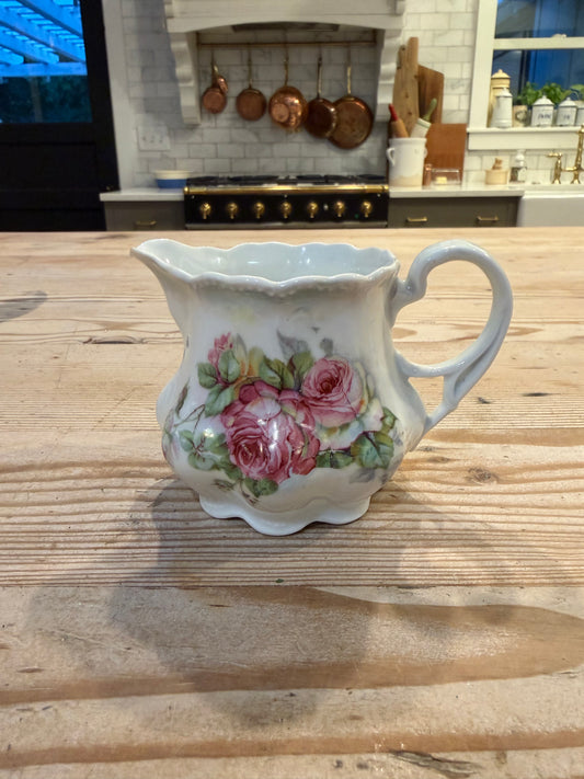 Hand-painted Bavarian creamer