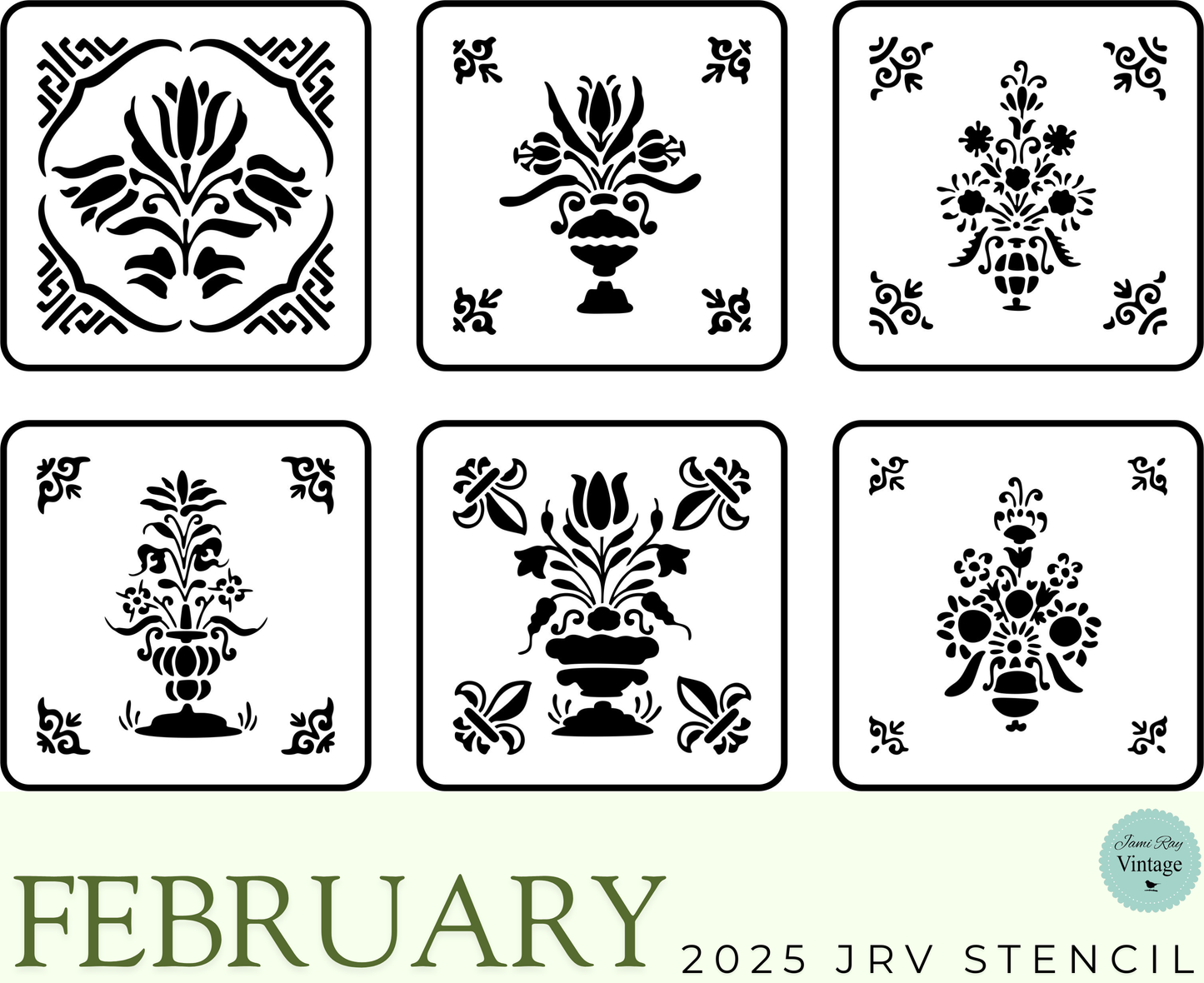 2025 Subscription Stencils | JRV Stencils