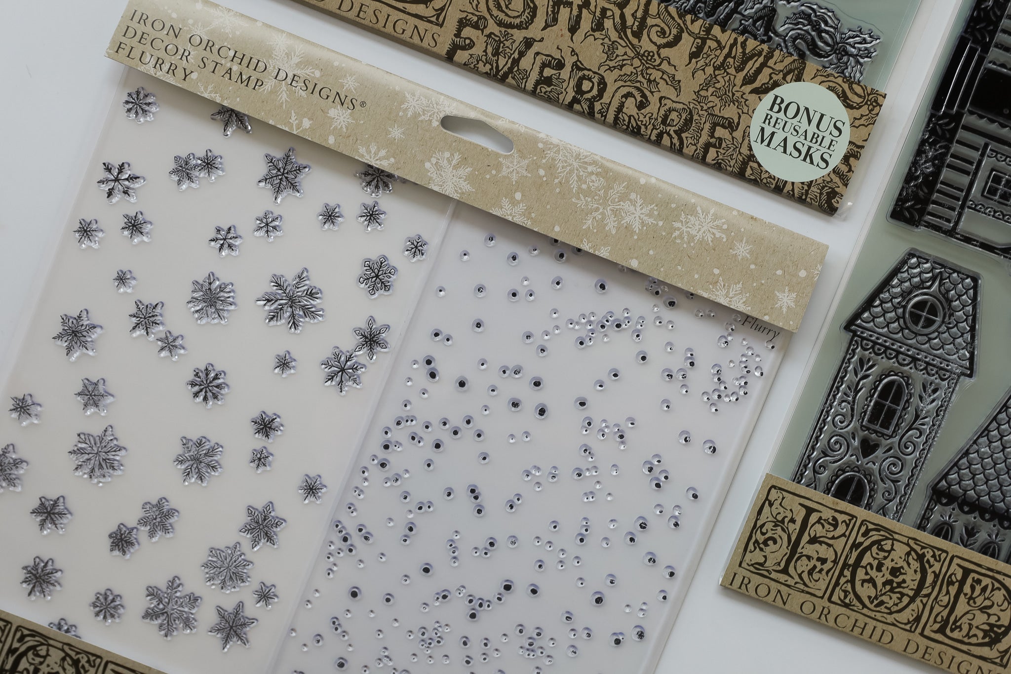 Flurry | Stamp | IOD Iron Orchid Designs