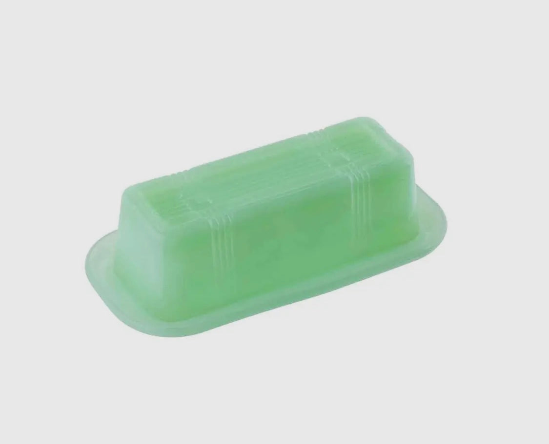 Jadeite Glass Butter Dish