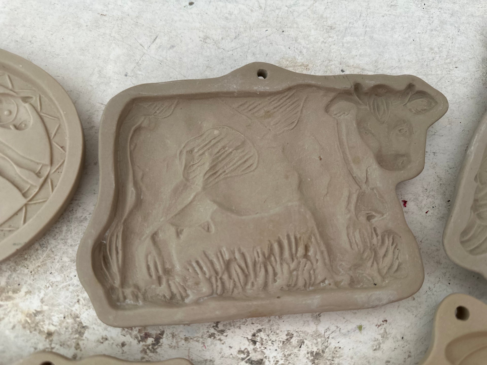 Brown bag, cookie molds sold individually – Jami Ray Vintage