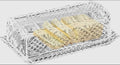 Crystal Covered Butter Dish