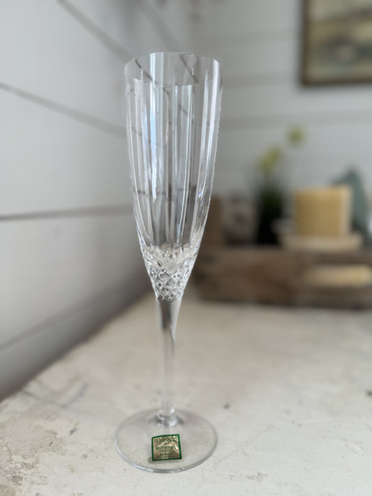 WATERFORD CRYSTAL CHAMPAGNE FLUTE - Arcadia