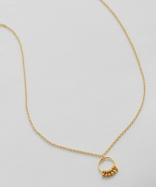 Circle Mini Charm Necklace | Downeast