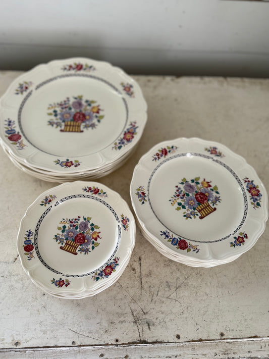 Wedgwood Floral Plates - sold individually