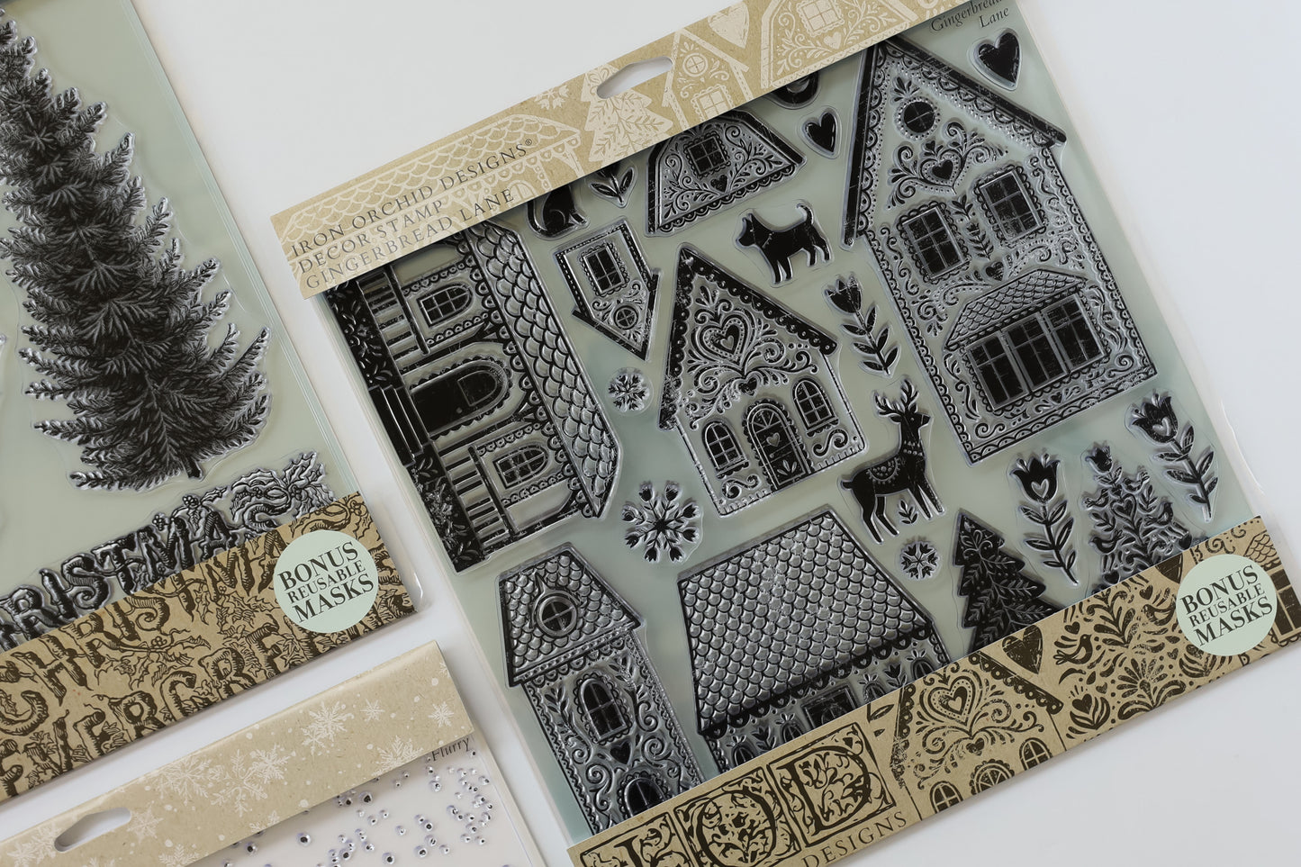 Gingerbread Lane | Stamp | IOD Iron Orchid Designs
