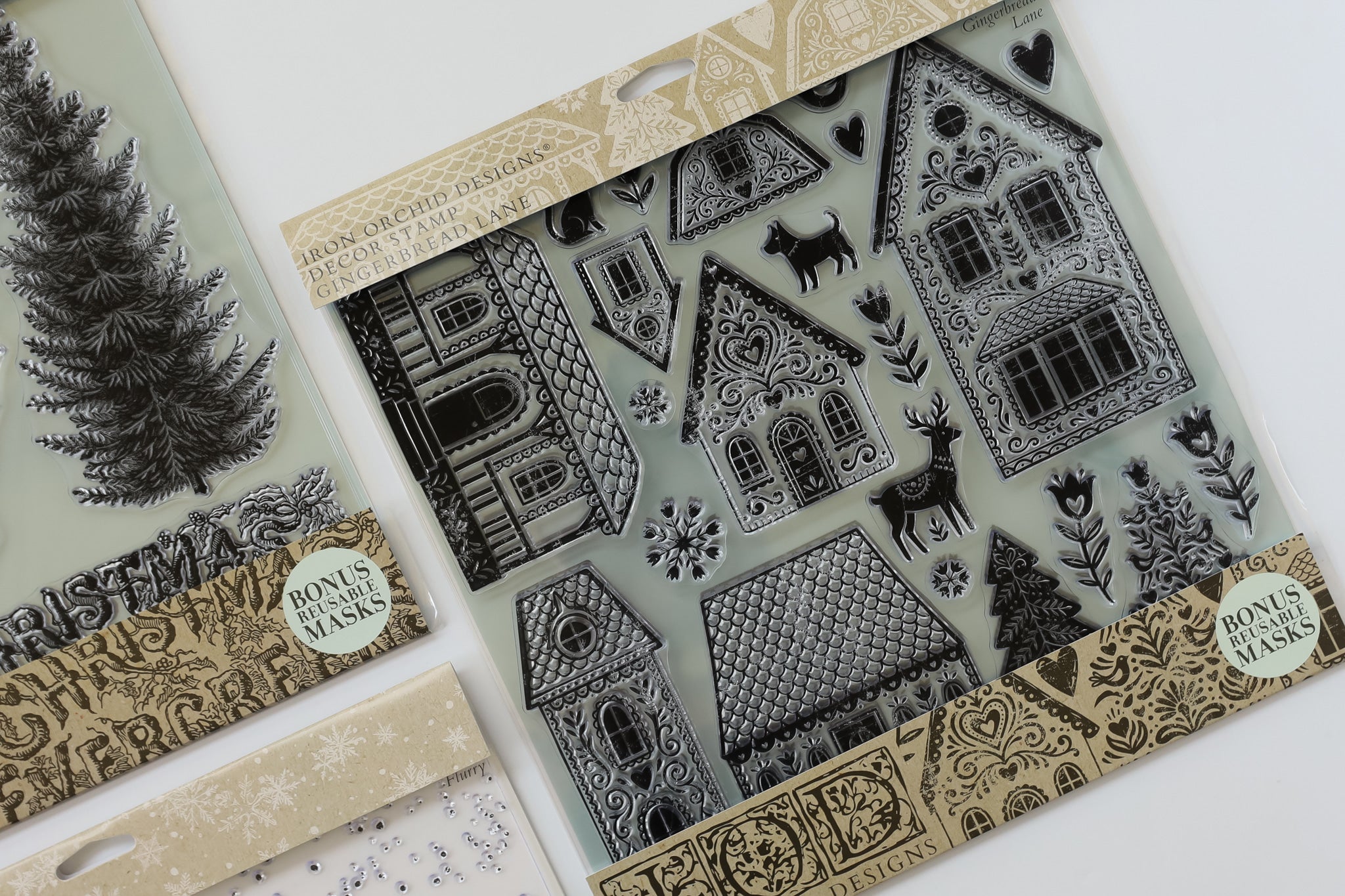 Gingerbread Lane | Stamp | IOD Iron Orchid Designs