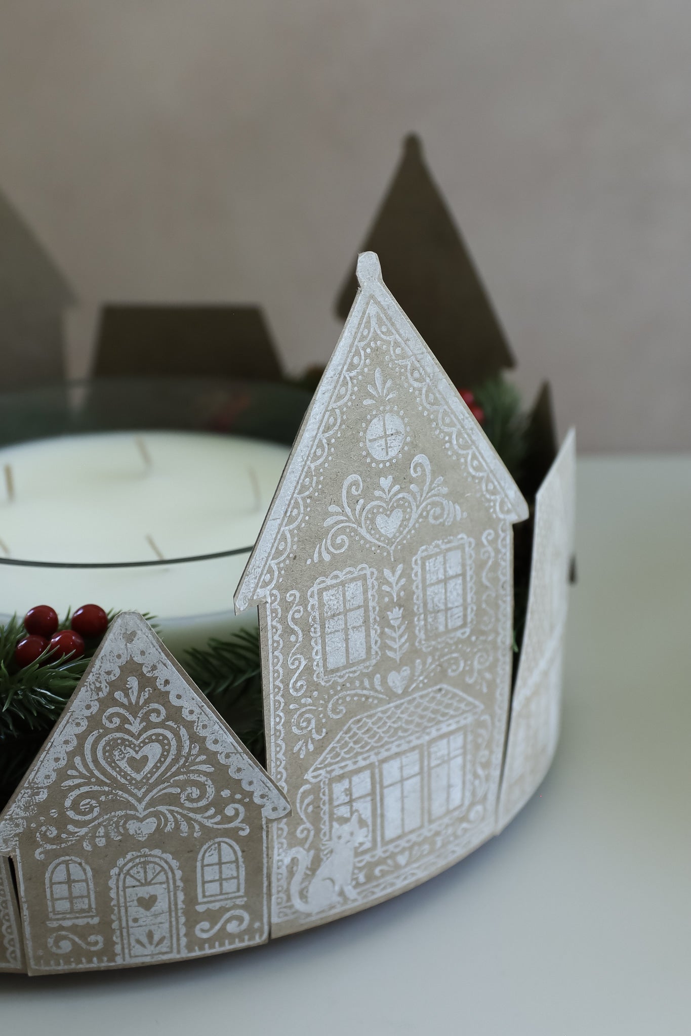 Gingerbread Lane | Stamp | IOD Iron Orchid Designs