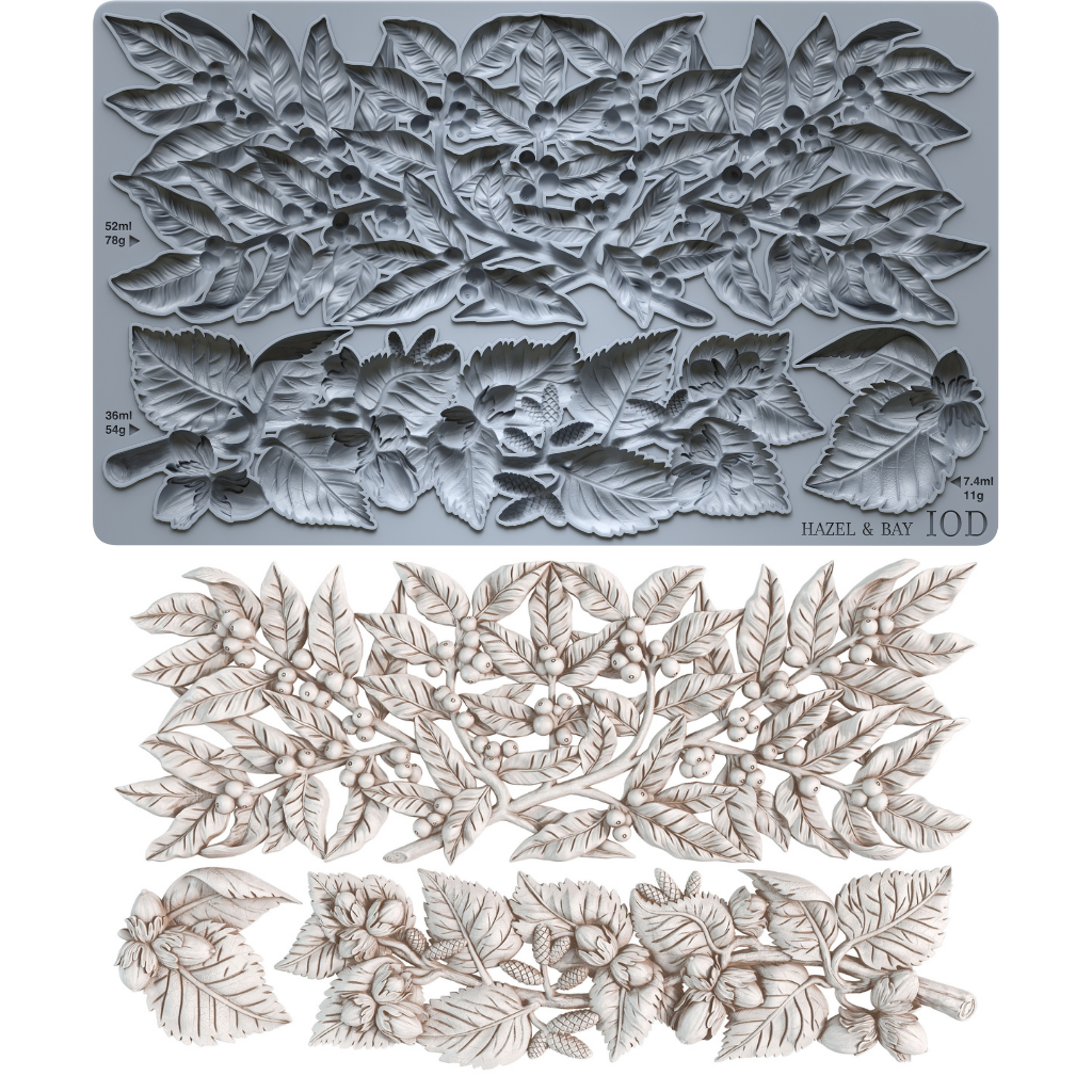 Hazel and Bay | Mould | IOD Iron Orchid Designs
