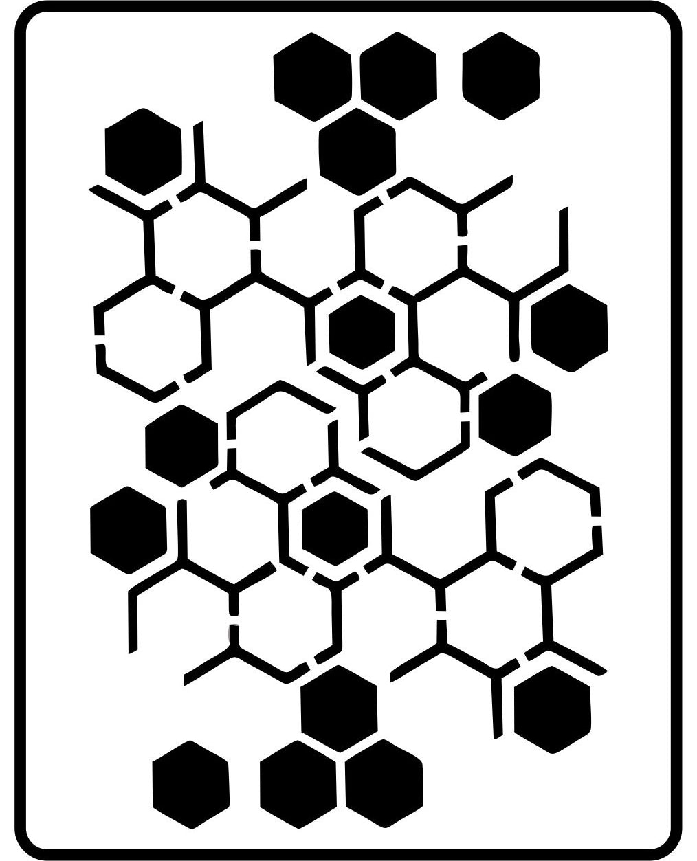 Hex Camouflage | JRV Stencils