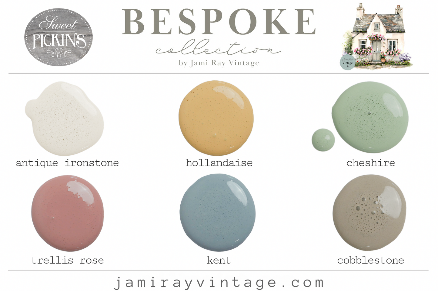 Trellis Rose | Bespoke Milk Paint Collection by Jami Ray Vintage