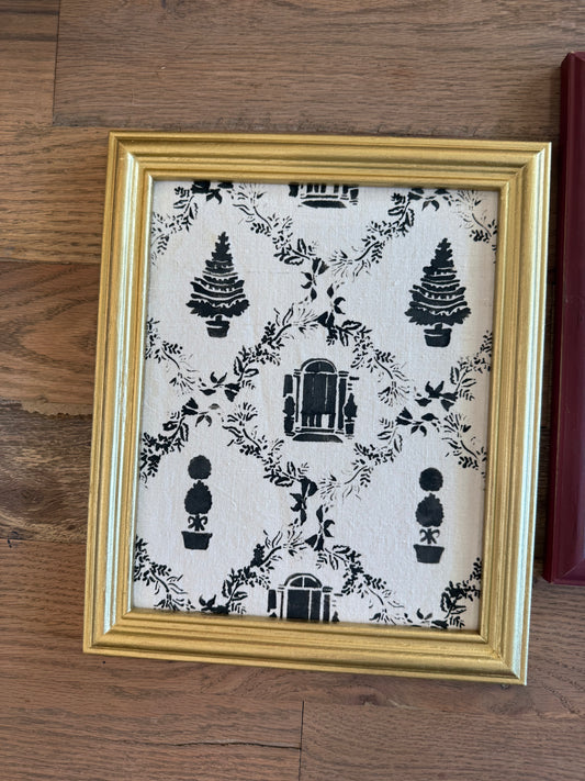 Frames Linen Christmas Art