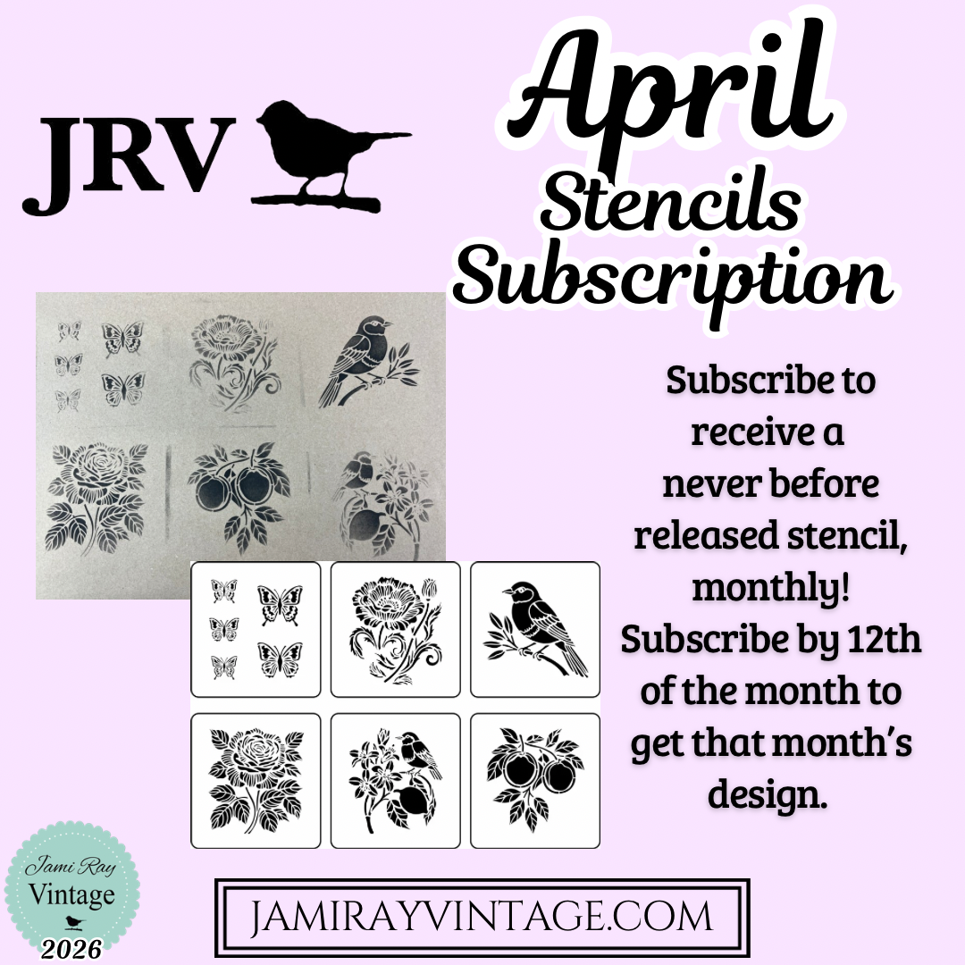 JRV Stencil Subscription | Sign Up by 04/12/26 To Get April 2026 Stencils