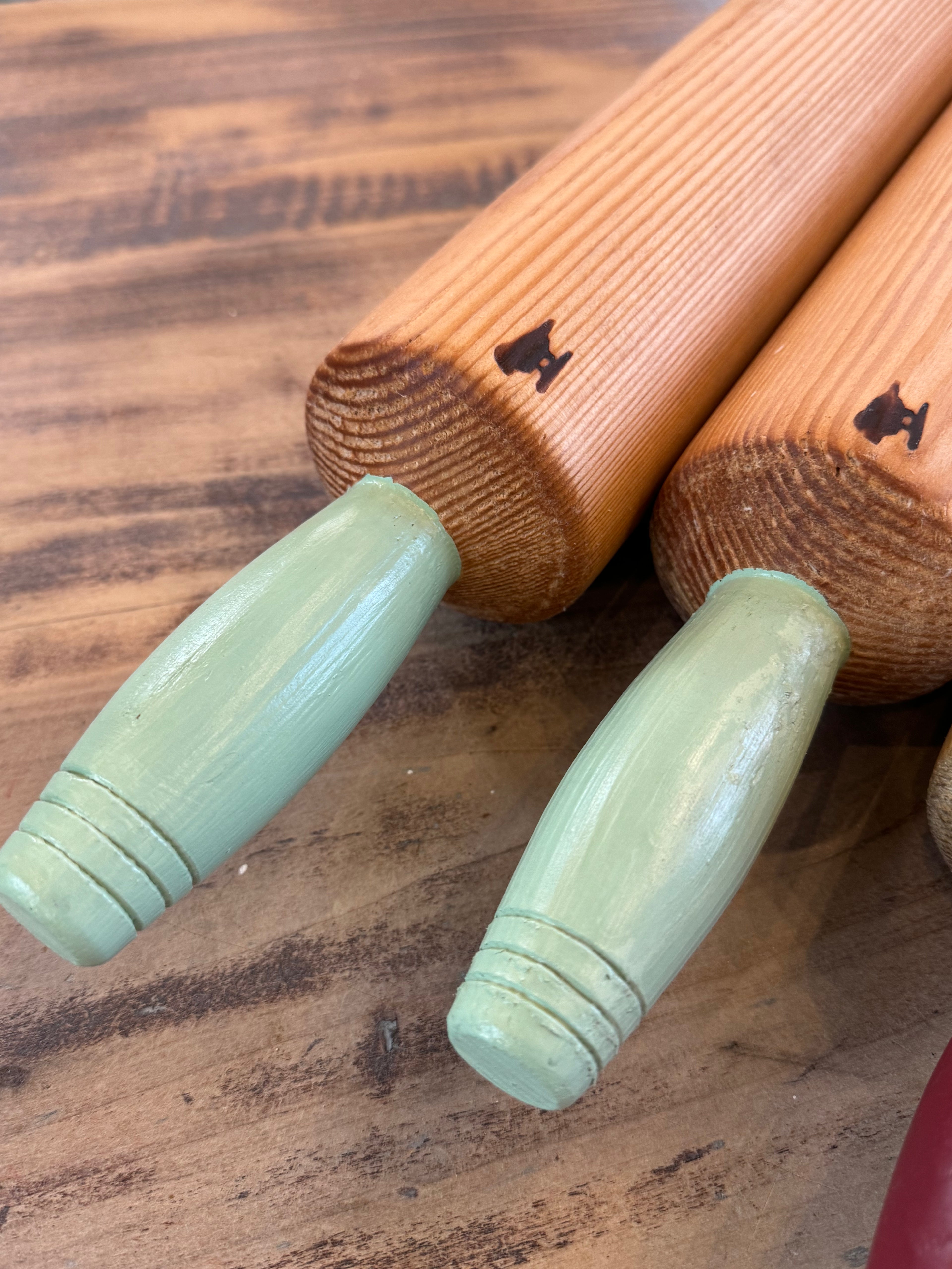 Hand Turned Oversized Rolling Pins - Sold Individually