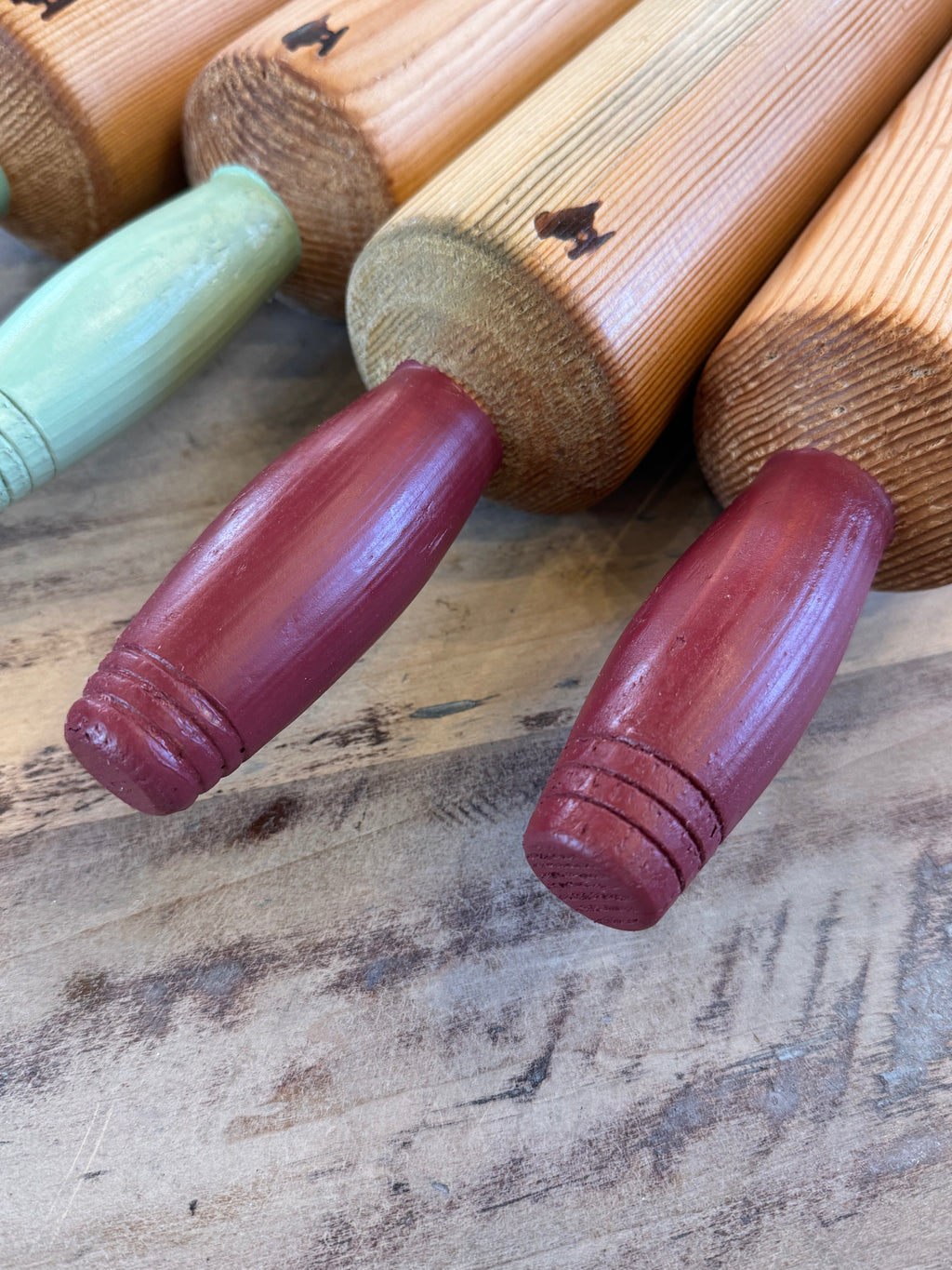 Hand Turned Oversized Rolling Pins - Sold Individually