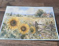 Sunflower Pastoral | JRV A4 Rice Paper
