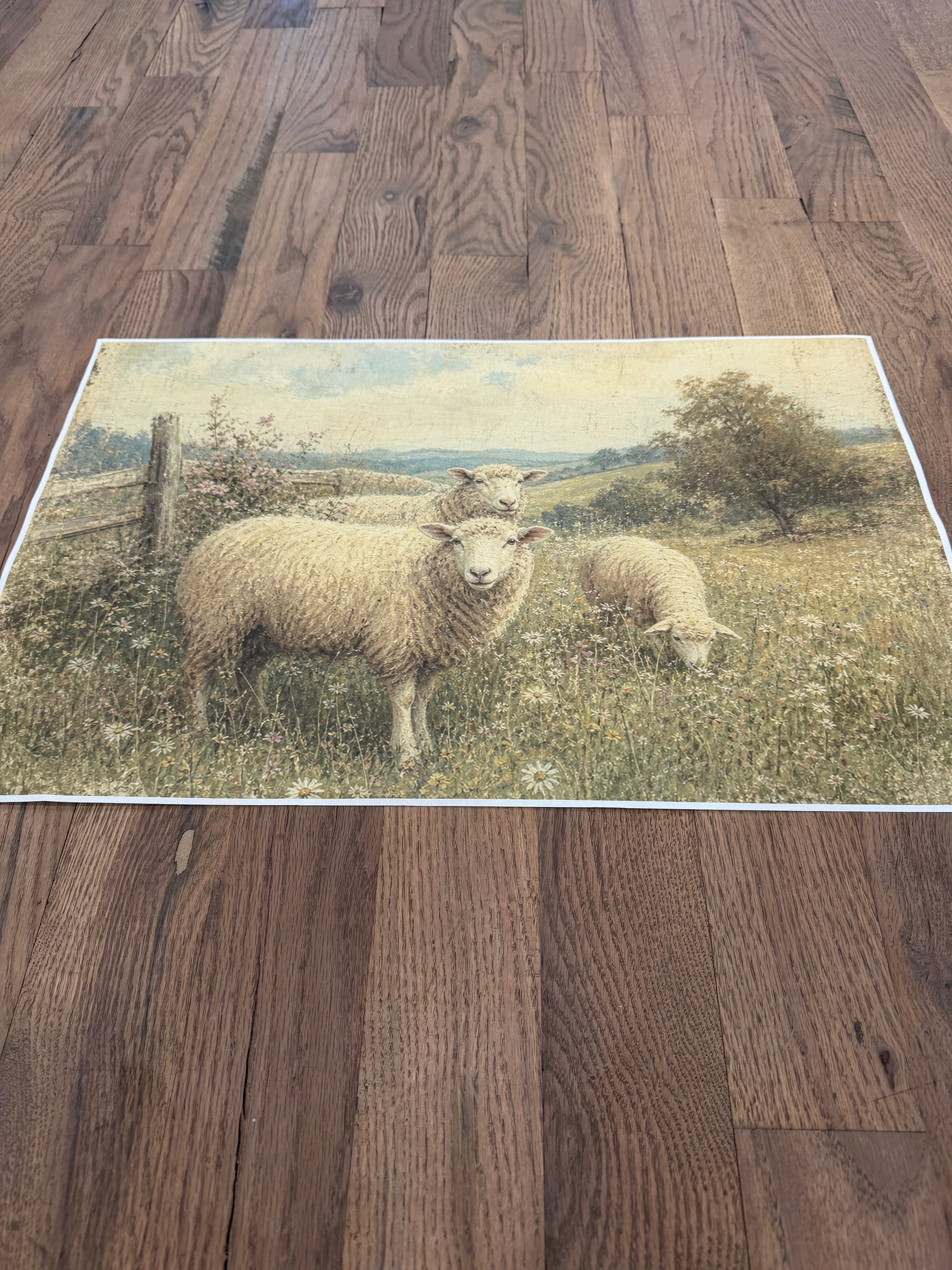 Antique Sheep | JRV Medium Rice Paper