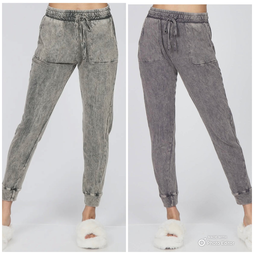 Mineral Wash Joggers M.Rena