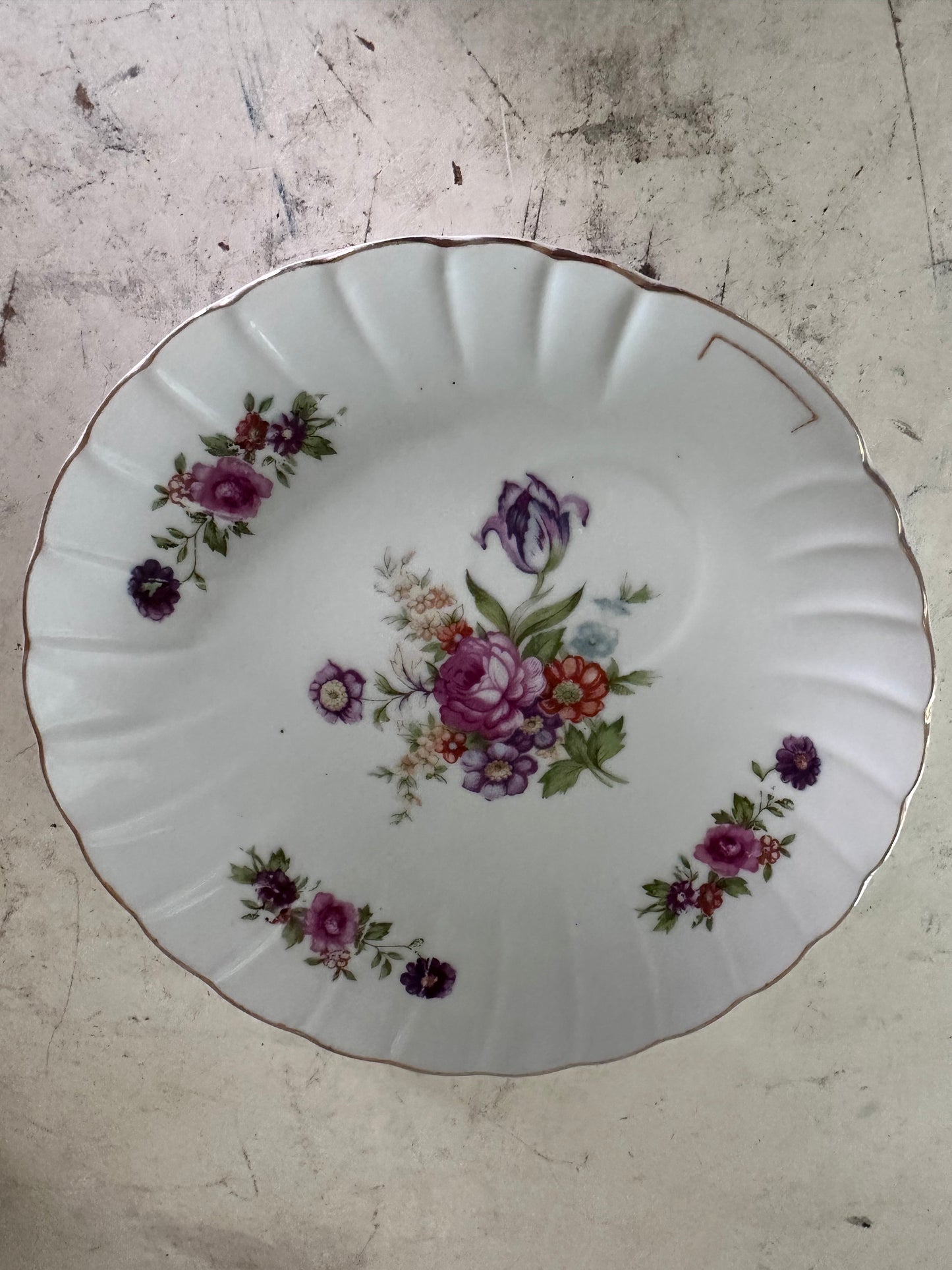 Fred Roberts Co. China Dessert Plate