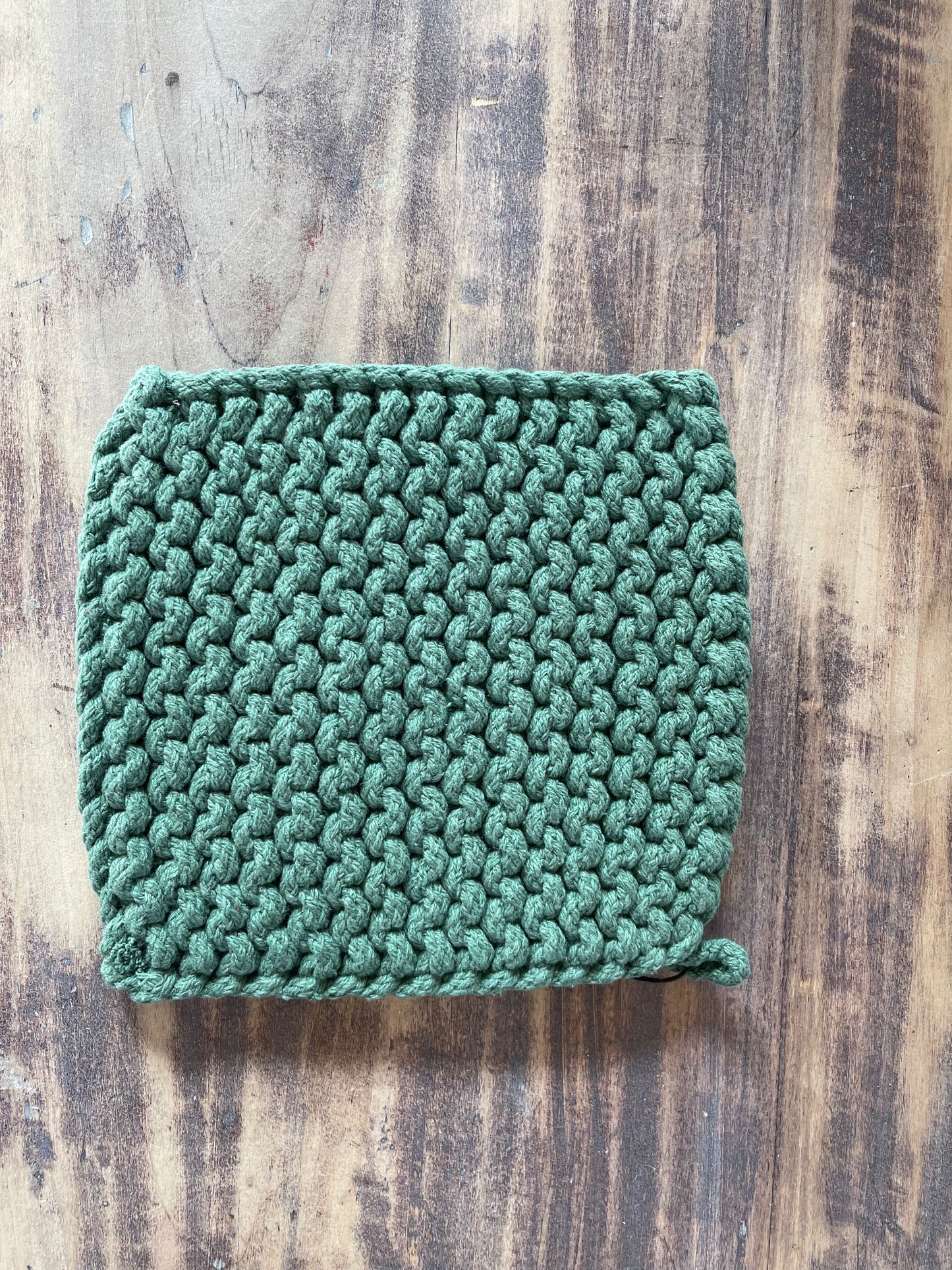 Hand Knit Pot Holder