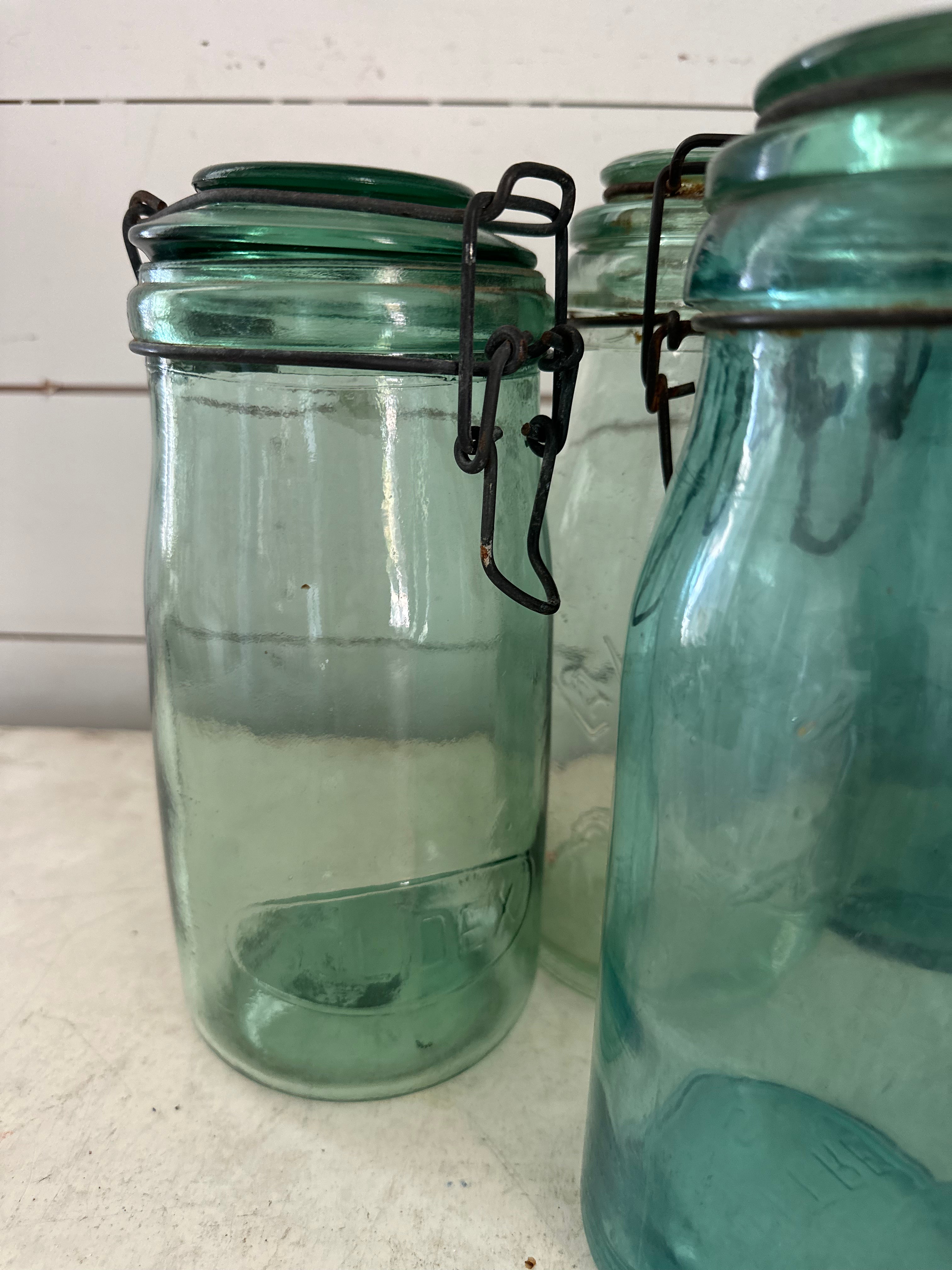French Canning Jars -Sold individually