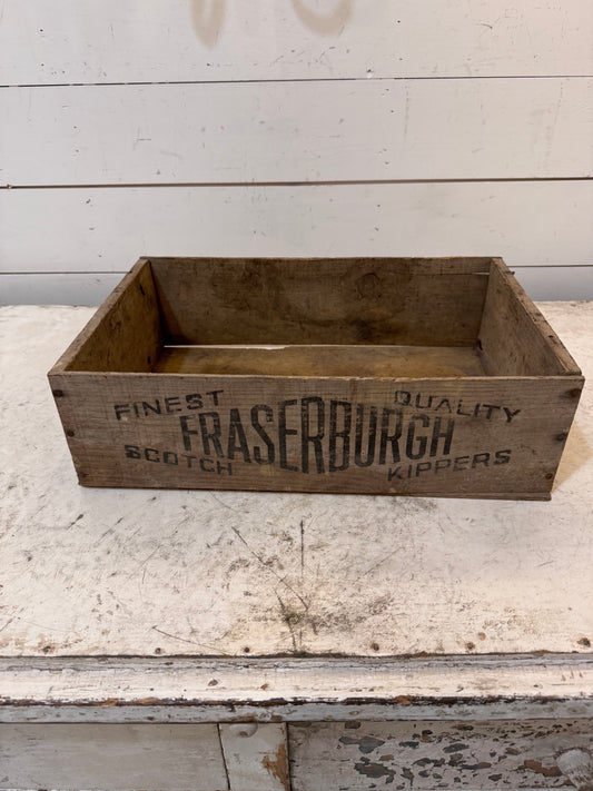 Antique Fraserburgh Crate 15-3/4x10x4-1/2”