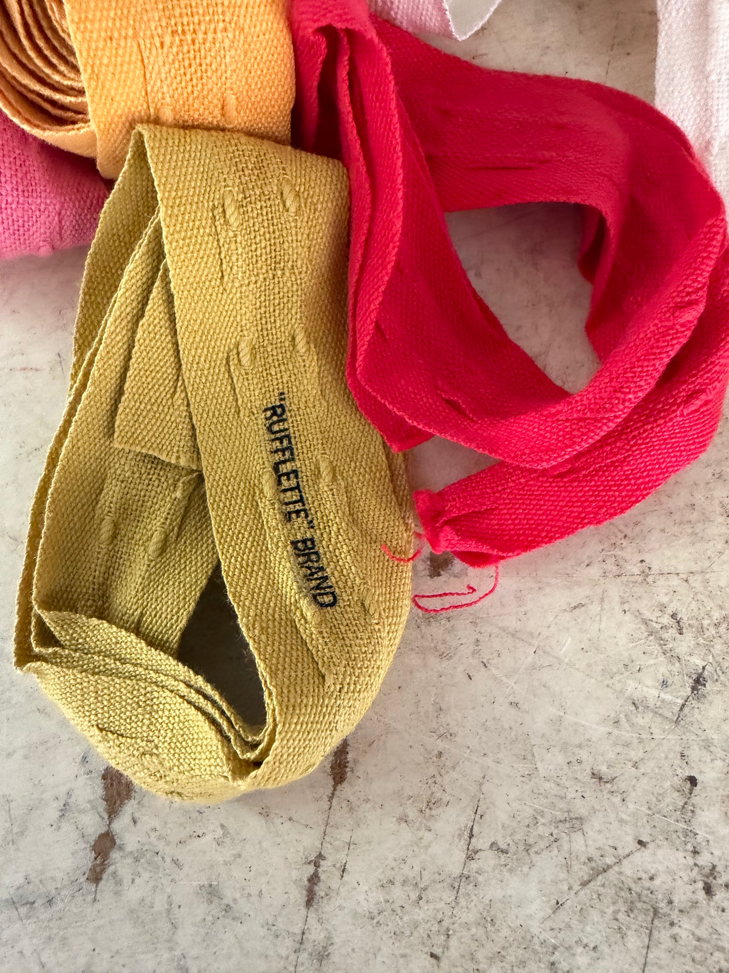 Vintage Ruffelette Brand Curtain Heading Tape