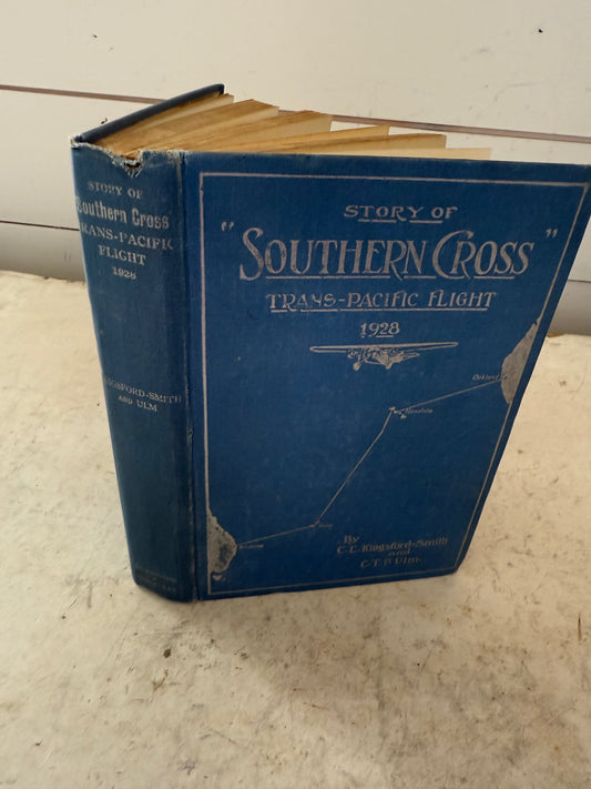 Story of "Southern Cross" Trans-Pacific Flight 1928 (Hardcover) - Signed Copy