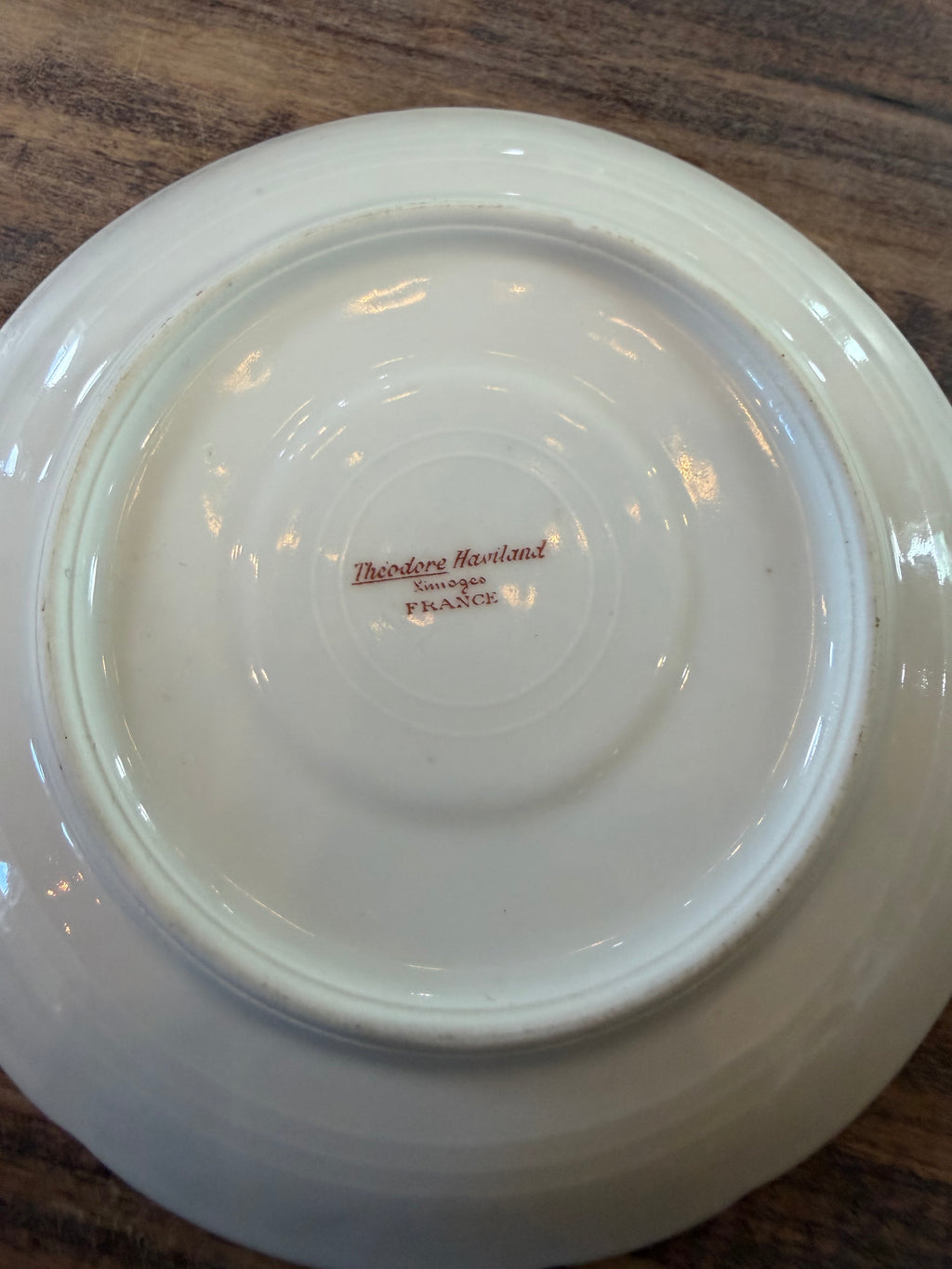 Theodore Haviland Limoges saucer